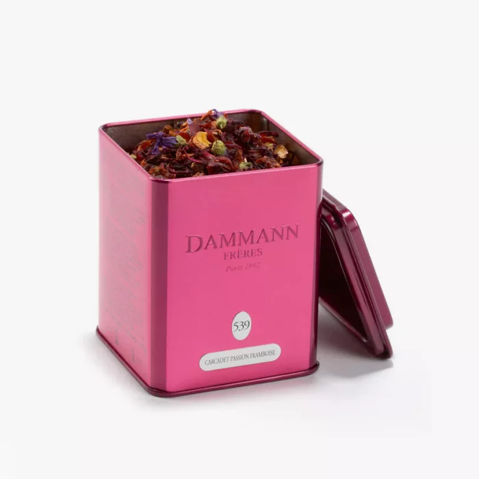 Carcadet Passion Framboise, boîte 100g