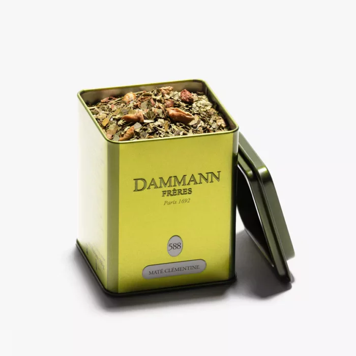 Maté clémentine, boîte de 100g