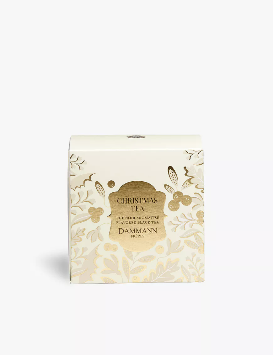 Thé noir de Noël orange ananas caramel