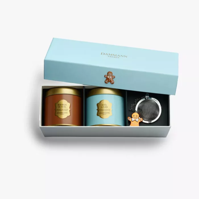 Coffret Noël Givré – duo de thés de Noël