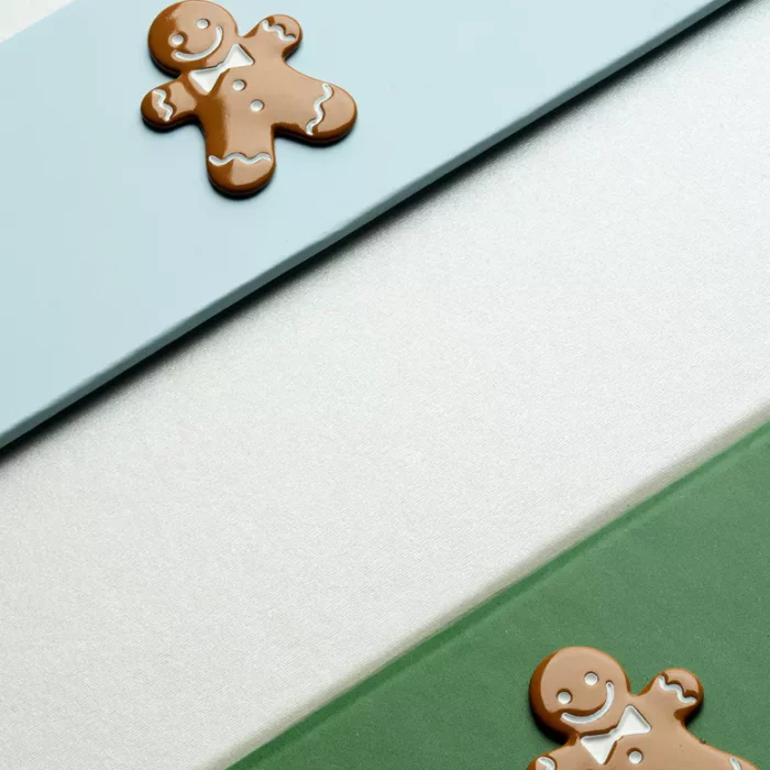 Noël Givré – coffret cadeau bleu polaire