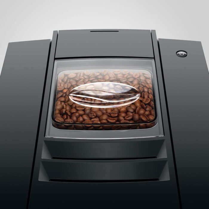 Accès au bac à grains de la Jura E8